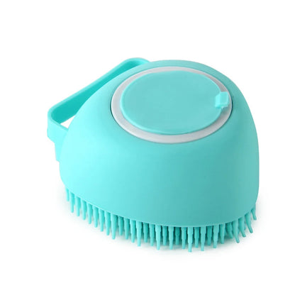 Revitalize Your Pet’s Bath Time with the Soft Silicone Grooming Brush: Shampoo & Massage Comb for Dogs and Cats