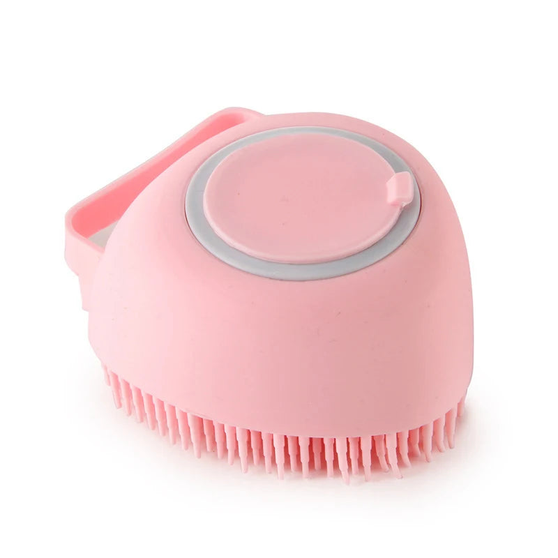 Revitalize Your Pet’s Bath Time with the Soft Silicone Grooming Brush: Shampoo & Massage Comb for Dogs and Cats