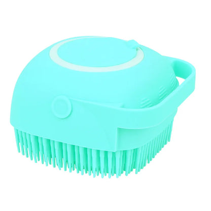 Revitalize Your Pet’s Bath Time with the Soft Silicone Grooming Brush: Shampoo & Massage Comb for Dogs and Cats