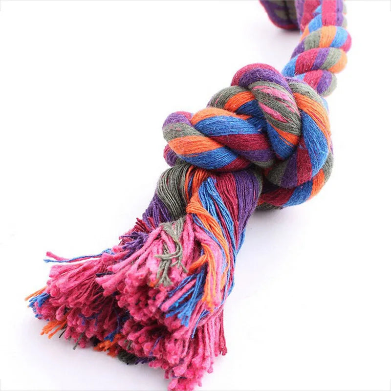 Dog Dental Rope Toys: Harmless & Durable Cotton for Effective Teeth Cleaning