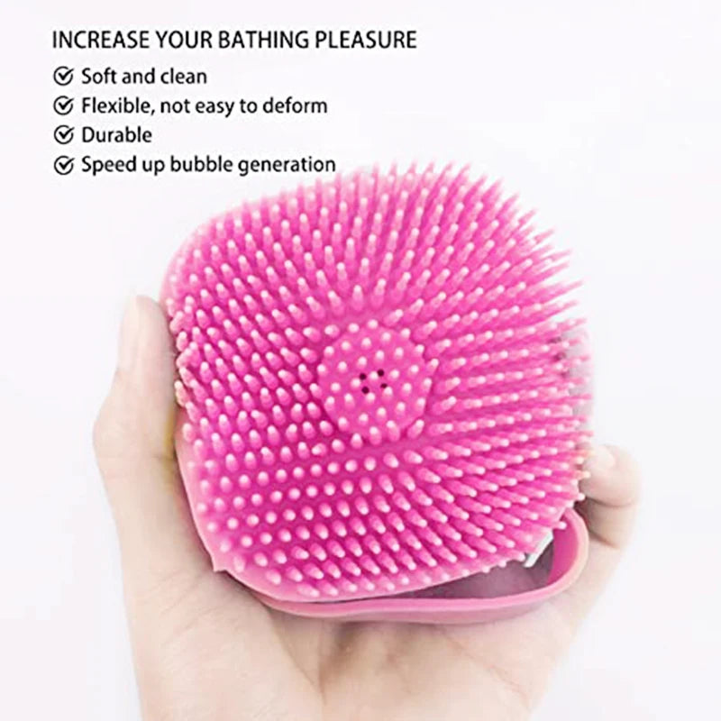 Revitalize Your Pet’s Bath Time with the Soft Silicone Grooming Brush: Shampoo & Massage Comb for Dogs and Cats