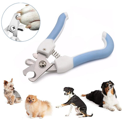 Professional Stainless Steel Pet Nail Clipper | Effortless Trimming for Dogs & Cats | Convenient Grooming Supply