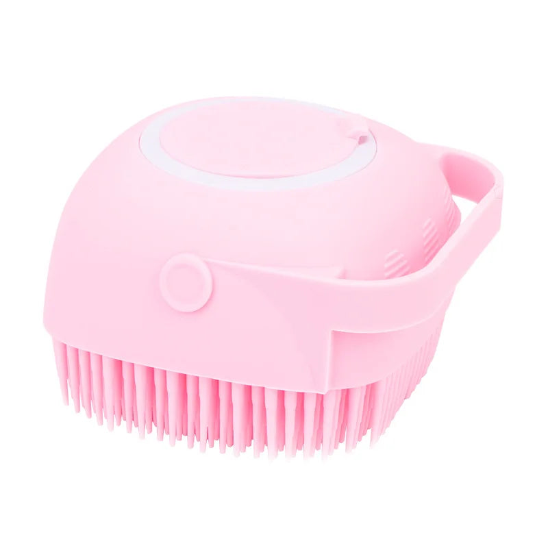 Revitalize Your Pet’s Bath Time with the Soft Silicone Grooming Brush: Shampoo & Massage Comb for Dogs and Cats