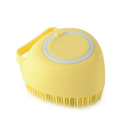 Revitalize Your Pet’s Bath Time with the Soft Silicone Grooming Brush: Shampoo & Massage Comb for Dogs and Cats