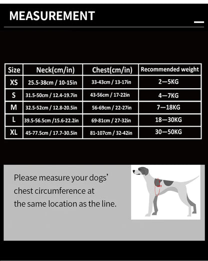 Effortless Control No-Pull Reflective Dog Harness - Adjustable & Comfortably Padded Nylon Design