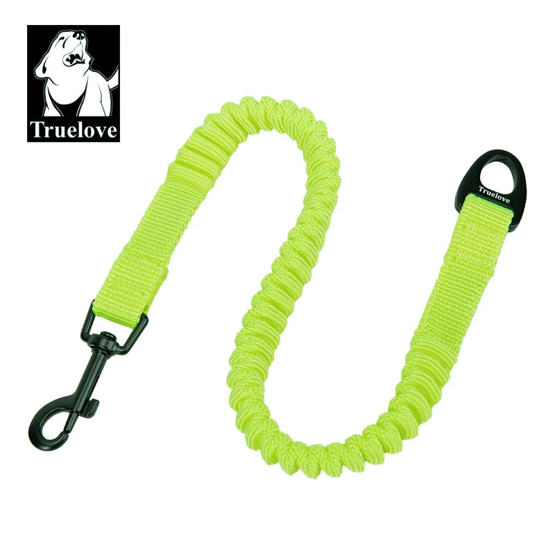 Short Bungee Nylon Dog Leash - Retractable Rope for All Breeds - Perfect for Training, Running & Walking