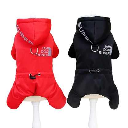 Cozy & Waterproof Pet Jacket: Reflective Hoodies for Small to Medium Dogs and Cats