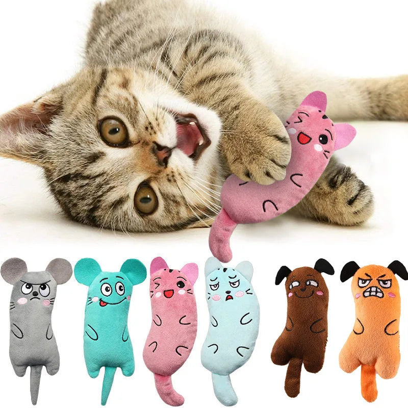 Captivating Catnip Plush Toy: Interactive, Squeaky, and Perfect for Kittens