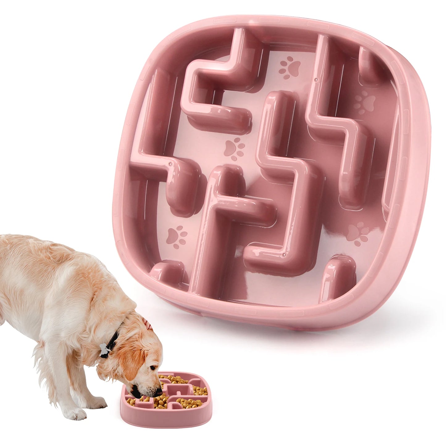 Anti-Choking Slow Feeder Bowl for Dogs and Cats | New Variety for Healthy Eating