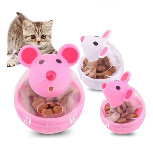 Interactive Cat Food Dispenser & Treat Toy