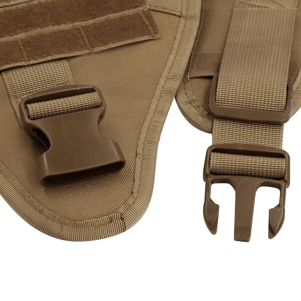 Tactical Elite Canine Harness Set: Ultimate Control for Your Courageous Companion