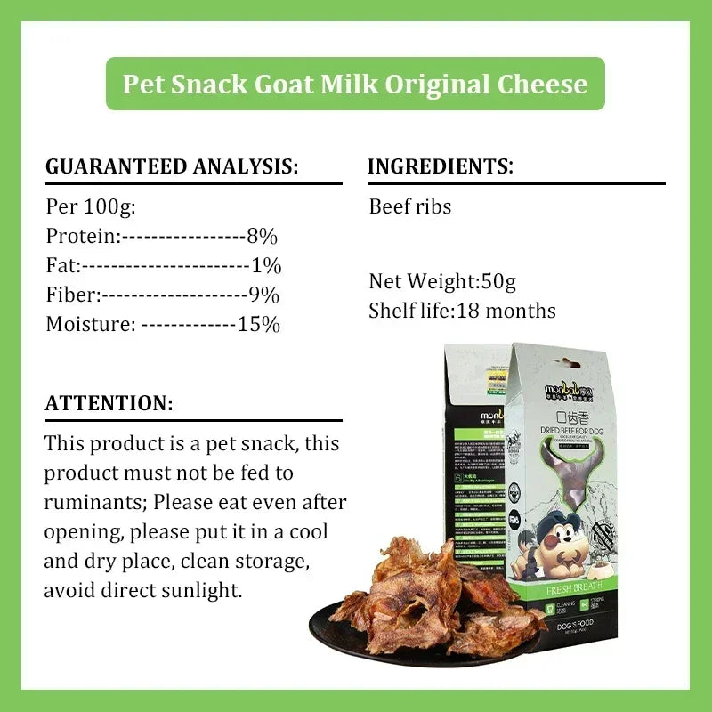 Crispy Dog Treats: Low-Temperature Baked Dental Chews – Gentle on Stomach, Low Moisture & High Protein