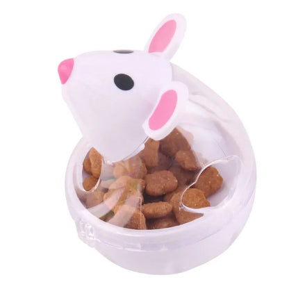 Interactive Cat Food Dispenser & Treat Toy