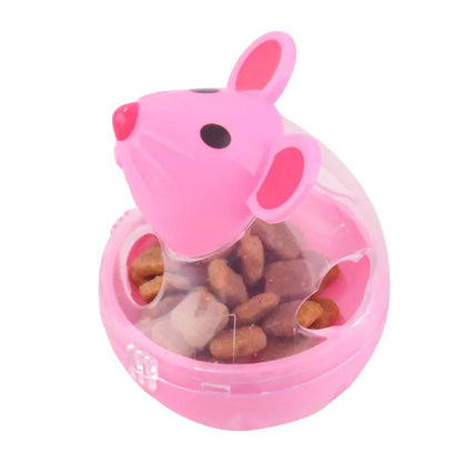 Interactive Cat Food Dispenser & Treat Toy