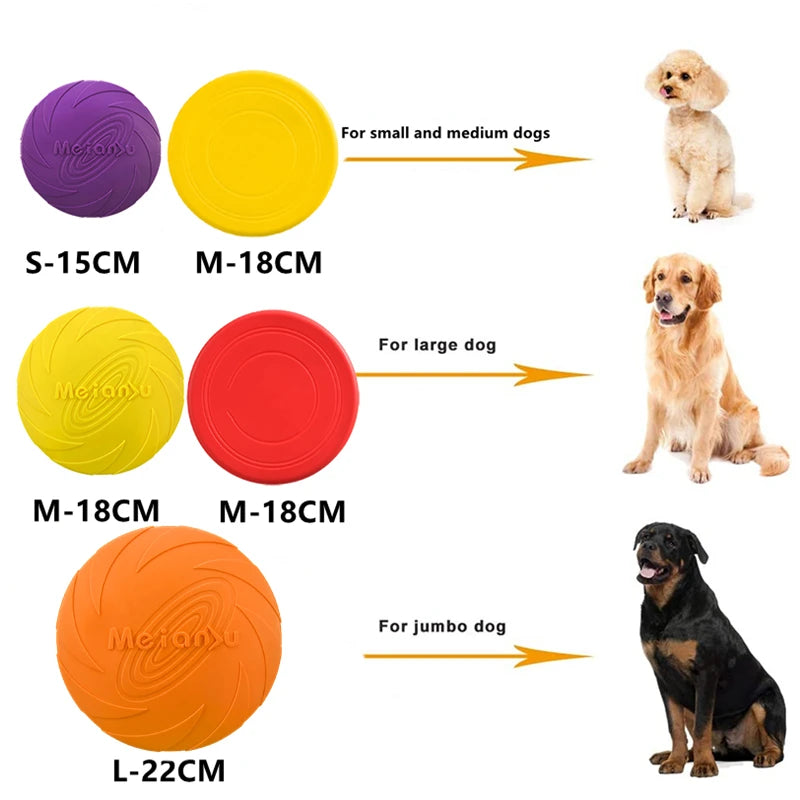 Bite-Resistant Multifunctional Flying Disc for Dogs: The Ultimate Outdoor Interactive Training Toy