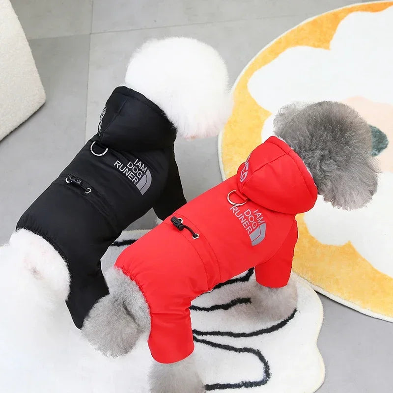 Cozy & Waterproof Pet Jacket: Reflective Hoodies for Small to Medium Dogs and Cats