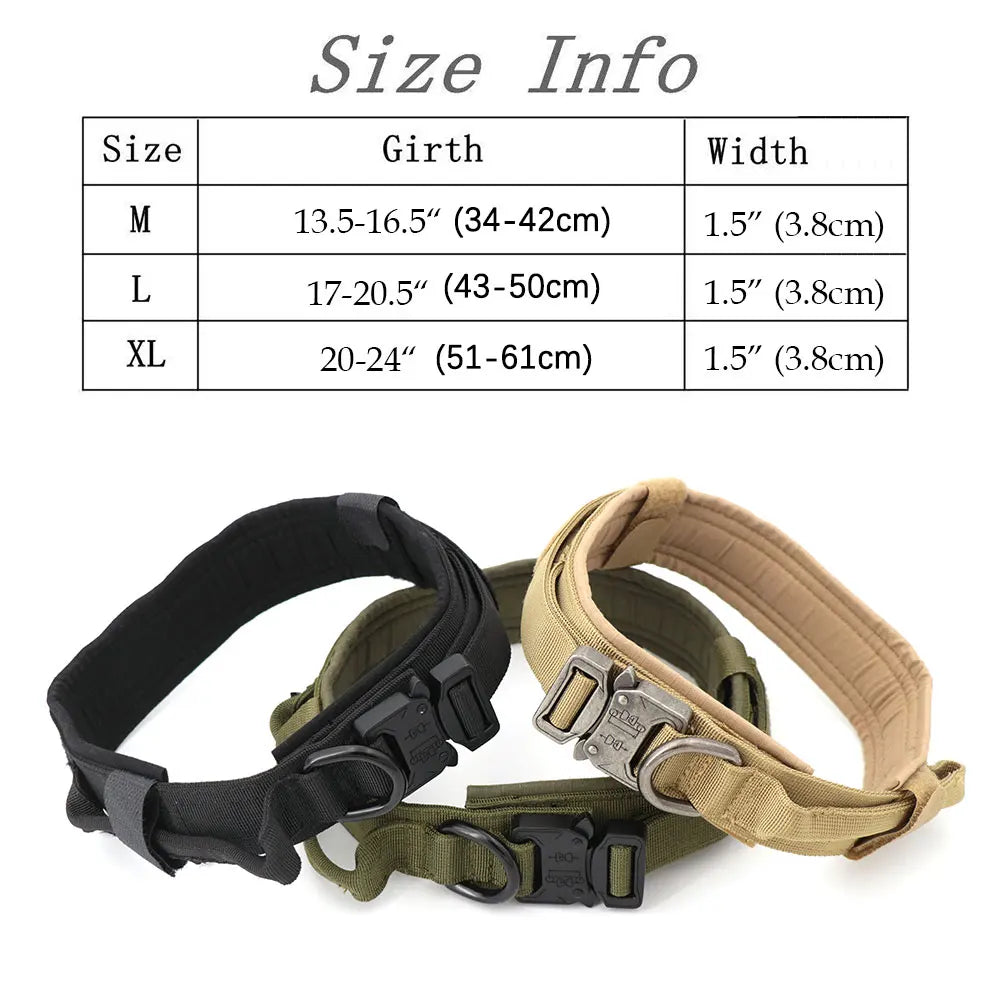 Tactical Elite Canine Harness Set: Ultimate Control for Your Courageous Companion