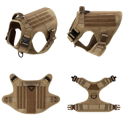 Tactical Elite Canine Harness Set: Ultimate Control for Your Courageous Companion