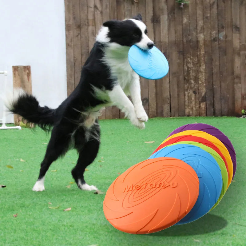 Bite-Resistant Multifunctional Flying Disc for Dogs: The Ultimate Outdoor Interactive Training Toy