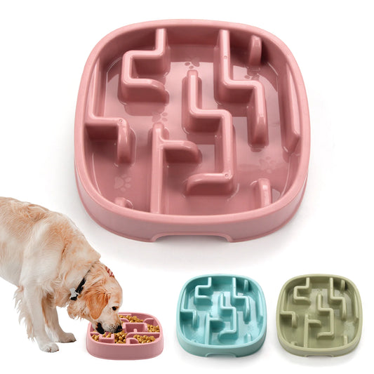 Anti-Choking Slow Feeder Bowl for Dogs and Cats | New Variety for Healthy Eating